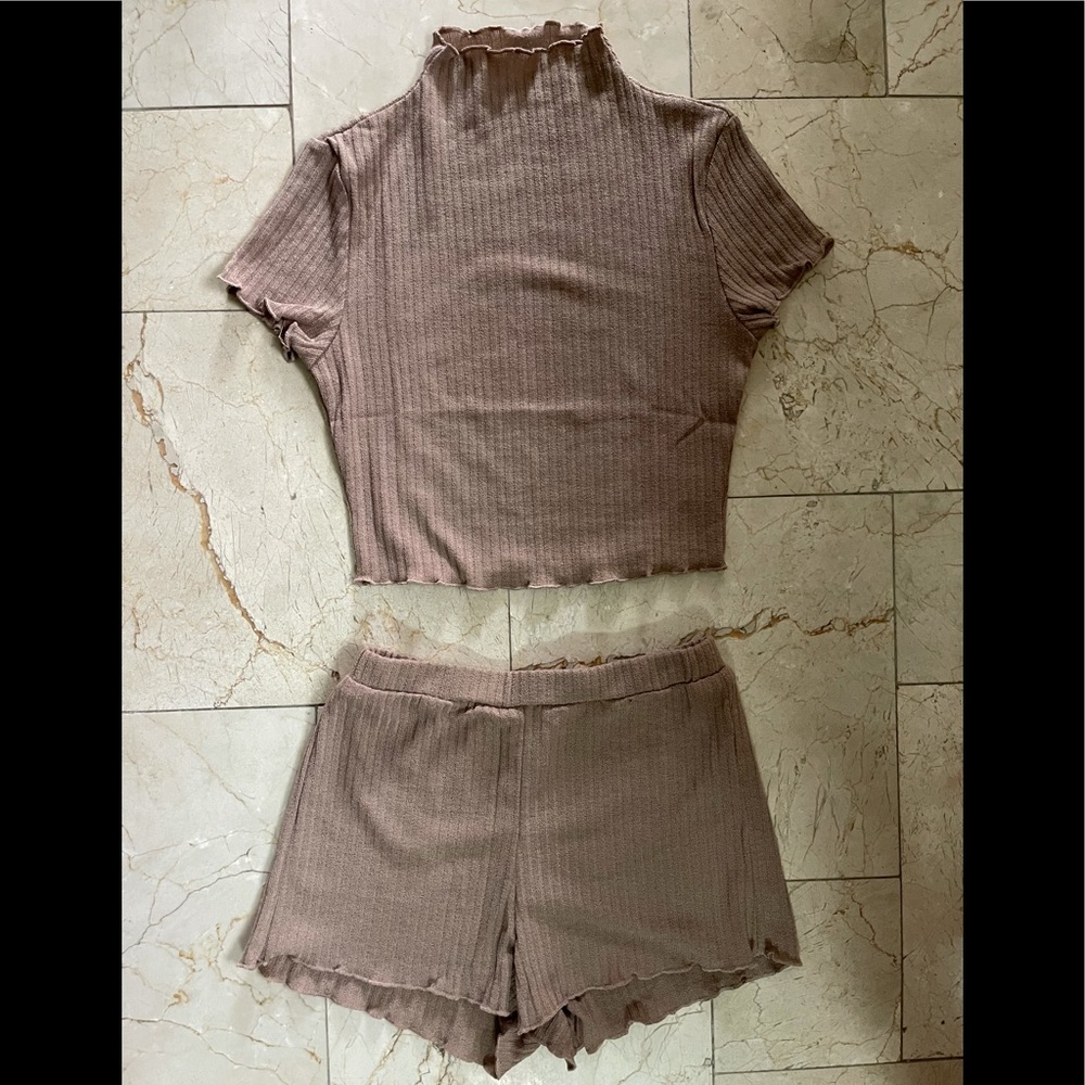 Ribbed 2 piece set